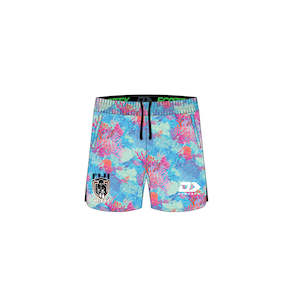 Short: 2024 Fiji Bati Rugby League Mens Coral Gym Shorts