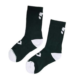 David Nyika: 2024 David Nyika Black Crew Sock