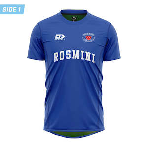 Rosmini College Reversible PE Tee - Green Emery