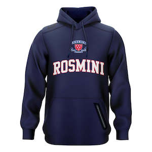 Rosmini College: Rosmini College Mens Sports Hoodie - Navy