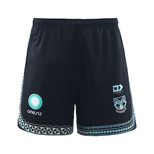 New Zealand Warriors: 2025 New Zealand Warriors Mens Pasifika Gym Short