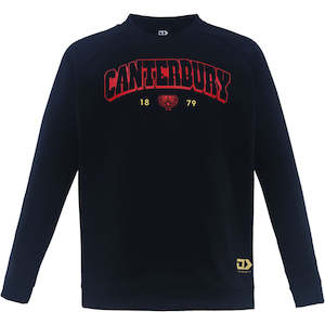 Black Friday 35 Off: 2024 Canterbury Rugby Mens Crew Neck Sweatshirt