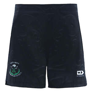 2025 New Zealand Maori Rugby League Junior Charcoal Gym Short