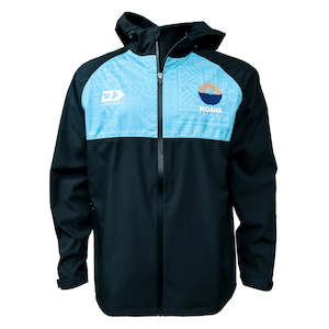 Moana Pasifika Rugby: 2025 Moana Pasifika Mens Wet Weather Jacket - Black