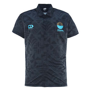 Moana Pasifika Rugby: 2025 Moana Pasifika Mens Button Up Polo