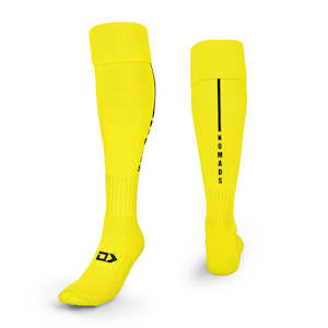 All Items Exc Bundles: NUAFC Turnover Sock - Yellow