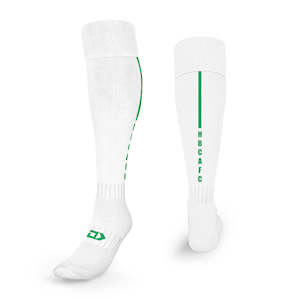 HBCAFC Turnover Sock - White