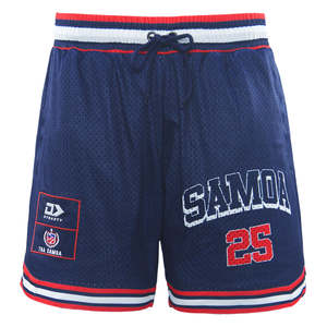 Sale: 2025 Toa Samoa Mens Basketball Shorts - Navy
