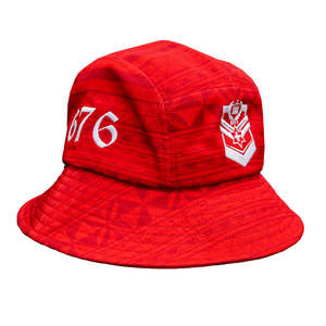 2025 Tonga Rugby League Mens Bucket Hat - Red