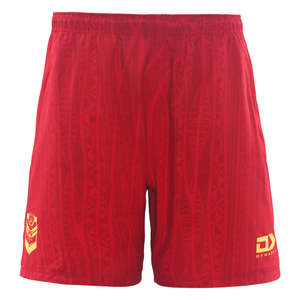 Tonga Rugby League Not On Sale: 2025 Tonga Rugby League Mens Gym Short - Red