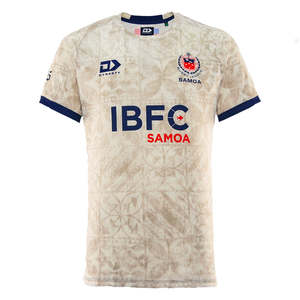 2025 Toa Samoa Mens Training Tee - Beige