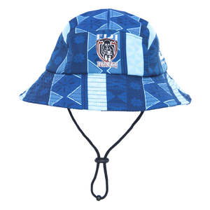 Fiji Bati Rugby League: 2025 Fiji Bati Mens Bucket Hat - Navy