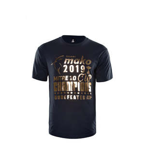 Sale: 2019/2020 Tasman champion Graphic Tee Navy with Gold writing