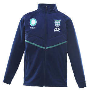 New Zealand Warriors: 2026 New Zealand Warriors Mens Hybrid Jacket - Navy