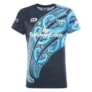 Npc Range: 2026 Tasman Mako Rugby Adults Black Training Tee