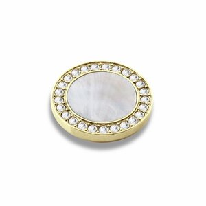 Toppers: Center Gold Interchangeable Ring Topper