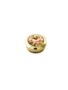 Rings: Strength Gold Interchangeable Ring Topper - Peach