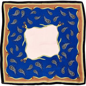 Tessa Scarf, Blue/Rose