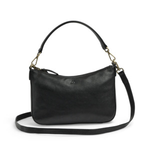 Markberg: Remona Cross. Bag, Vintage, Black w/Brushed Gold
