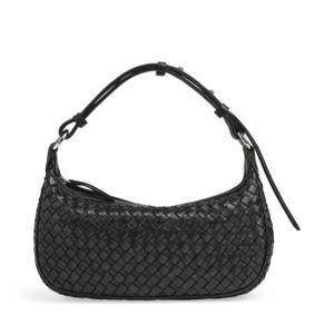 Mini Muse Bag, Weave, Black