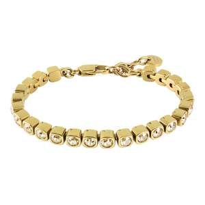 Make A Statement: Cory Gold Tennis Bracelet - Golden