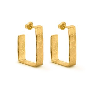 Hoops: Lignis Gold Hoops Large