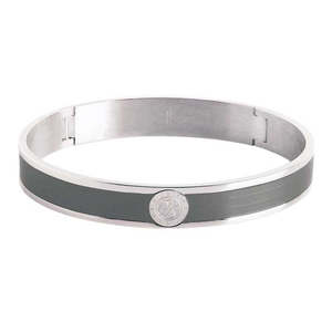 Pennika Shiny Silver Bracelet - Grey Metallic