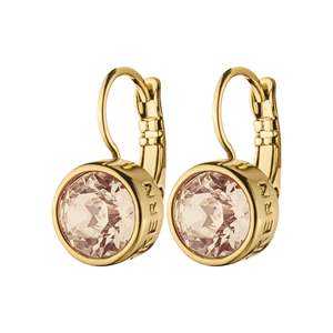 Autumn Winter Collection: Louise Gold Earrings - Golden Crystal