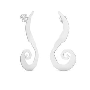 Joidart Jewellery Sale: Mar Silver Earrings Long