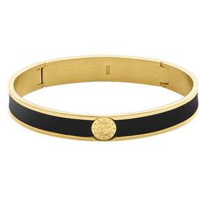 Black Magic 1: Pennika Gold Bracelet - Black