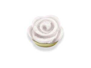 Black Magic 1: Gardenia Gold Interchangeable Ring Topper - White