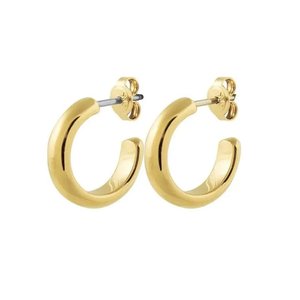 Ellen Shiny Gold Earrings