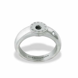 Compliments Interchangeable Rings: Ring 3 Shiny Silver Compliments Ring
