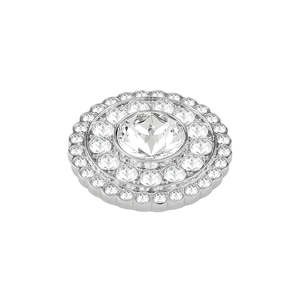 Value Shiny Silver Interchangeable Ring Topper