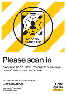 Products: Please Scan In Dzine Signs