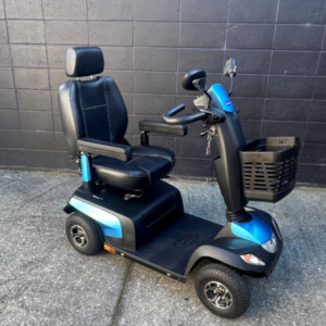 Mobility Scooters ex Hire, Trade and Demo: Scooter Invacare Pegasus Pro (Used) Blue 2021