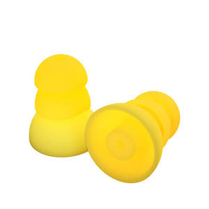 Tips: Plugfones ComforTiered™ Replacement Silicone Ear Plug Tips (NRR 27 | Five Pairs)