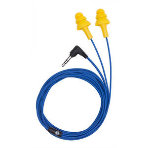 Earphones: Plugfones BASIC Integrated Earplugs with Audio
