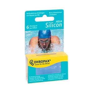 Ohropax: Ohropax Silicone AQUA Swimming Ear Plugs