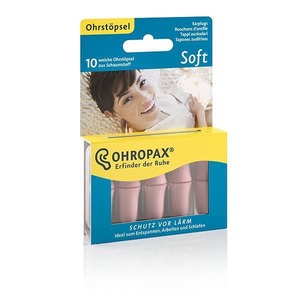 Ohropax: Ohropax Soft Foam Ear Plugs (5 pairs w/ carry case)