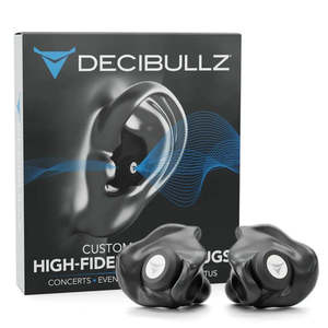 Decibullz: Decibullz Custom Molded High-Fidelity Earplugs For Concerts, Musicians, Events, and Noise Sensitivity