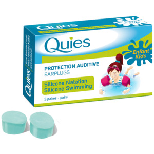 Ear Plugs For Children: Quies Child Size Moldable Silicone Ear Plugs For Swimmers (3 Pairs)
