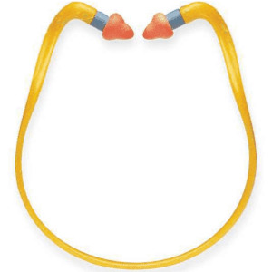Howard Leight QB2HYG Quiet Bands Inner Supra-Aural Ear Plugs (SLC80 21dB, Class 3)