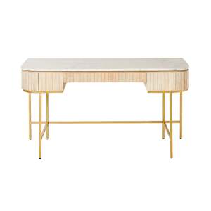 Desks: Deva Large 3 Drawer Desk