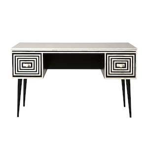 Desks: Nora Bone Inlay Desk