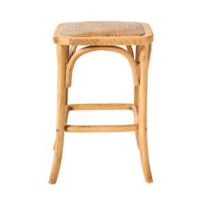 Bastion Backless Bar Stool Natural