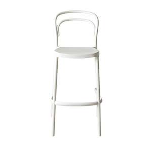 Dining Bar Stools: Lola Bar Stool White