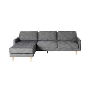 Sofas: Boden 3 Seater Sofa with Reversible Chaise Alaska Charcoal