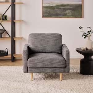 Boden Armchair Alaska Charcoal