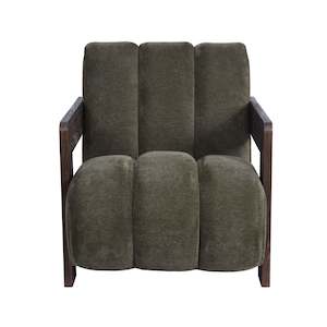 Occasional Chairs: Banjo Occasional Chair Olive Hues
